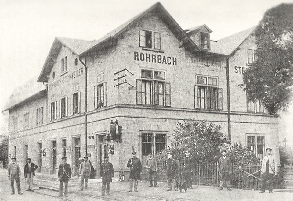 Historisches Gebäude Bahnhof